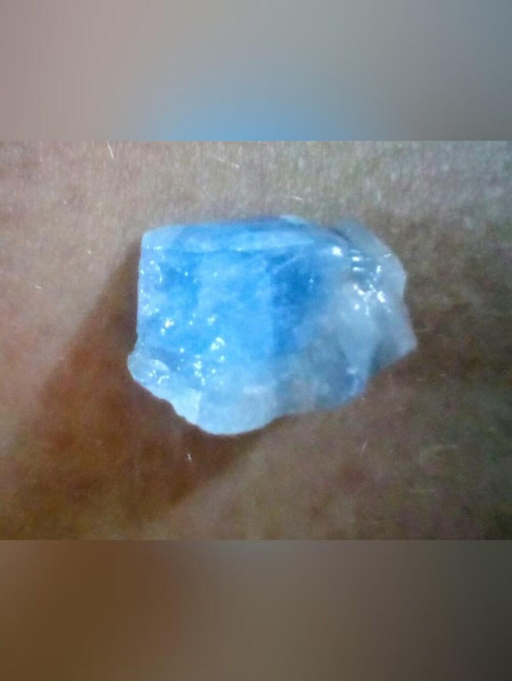 Natural Raw Blue Chalcedony Rough - Uncut Agate Crystal Gemstone